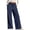 Dark blue, variant on Certgust Hot Sales Women's Pants Palazzo Pants for Women Elastic Waist Wide Leg Sweatpants Casual Comfort Trousers
