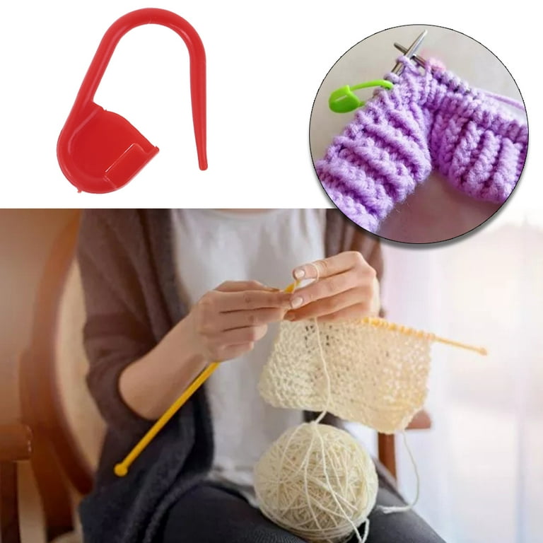 Accessories Plastic Needle Manual Yarn Stitch Crochet Knit Knitting Row  Counter