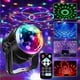 thumbnail image 2 of Disco Light, SEBRUANC Mini Disco Ball LED Party Light Music Control Disco DJ 360 Rotating Ball Light RGB Stage Light with Remote Control, 2 of 5
