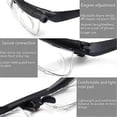 thumbnail image 4 of Adjustable Dial Eyeglasses, Clear Vision -6D to +3D Adjustable Focus Reading Glasses Variable Focus Glasses Supplies For Seniors Olders, 4 of 5