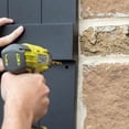 thumbnail image 6 of 12"W x 55"H EverColor Open Louver Shutters, w/Installation Shutter-Lok's & Matching Screws (Per Pair), Clay, 6 of 8