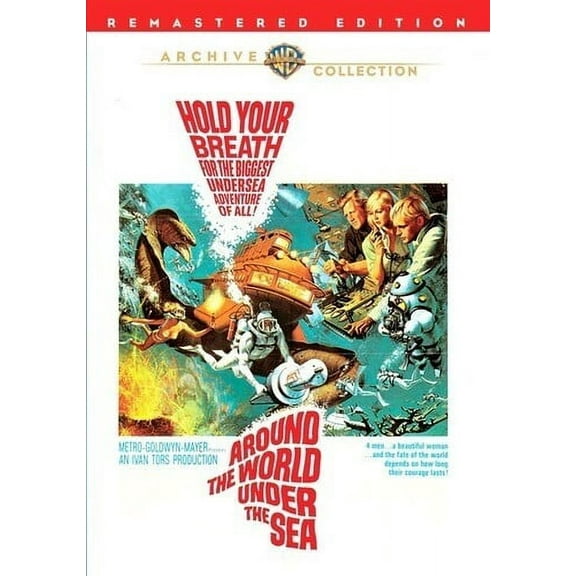 Around the World Under the Sea (DVD), Warner Archives, Action & Adventure