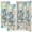 Color 1, variant on 2 Pcs School Locker Magnetic Wallpaper 12" x 36" Cute Ghost Striped Sweater Zebra Print Reusable Removable Locker Accessories Back to School Supplies