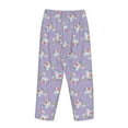 thumbnail image 3 of Lsque Swan With Stars Print Women's Pajama Pants, Lounge Pant - Comfortable Home Wear,Elastic Waistband, Stylish Design-Medium, 3 of 9