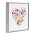 thumbnail image 2 of Stupell Industries Eclectic Blooming Pastel Heart Gray Framed Giclee Art, 12 x 12, by Lanie Loreth, 2 of 8