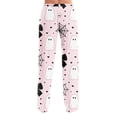 thumbnail image 5 of Satingcolo Halloween Pants for Women Lounge Pajamas Bottom Cute Pjs Fall Active Joggers Halloween Themed Print Pajamas pants, 5 of 8