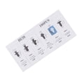 thumbnail image 7 of Pristin Rivets,Rivet Fasteners ClipPush Retainer Push Retainer Pin Assembly Screws Kit BodyPush Furniture Assembly Screws Fasteners Clip Furniture Tool Screwdriver Vehicles Qudai, 7 of 7
