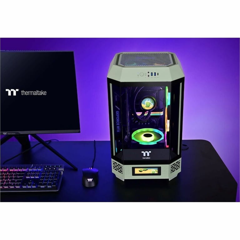 Thermaltake Tower 250 Matcha Green Mini-ITX Mini Tower 2x120mm CT