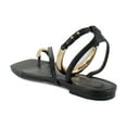 thumbnail image 3 of Steve Madden Odyssey Women's Sandals Black Leather Size 7.5 M, 3 of 8