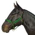 thumbnail image 5 of Intrepid International Poly with Leather Crown Halter-Cob/Sm.Horse Navy, 5 of 6