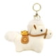 thumbnail image 3 of Colgante de bolso con forma de caballo, accesorio para bolso con llavero y anillos de peluche creativos. Blanco, 3 of 7