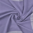 thumbnail image 4 of Ox Bay Pink/White Tartan Plaid Cotton Throw Blanket, 50" x 60", 4 of 9