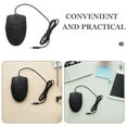 thumbnail image 3 of OUNONA Wired Computer Mouse In Black With Ergonomic Design For Comfort 1Pack, 3 of 8