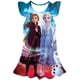 thumbnail image 1 of Disfraz de Frozen de Disney, vestido de princesa para niñas, blanco, sin mangas, baile acampanado, ropa de carnaval, Cosplay para niños, reina de la nieve, Elsa, Anna4T Gao Jinjia LED, 1 of 2