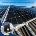 thumbnail image 4 of 12Pcs Solar Panel End Clamp, Aluminum Solar Rail End Clamps, Aluminum Alloy Solar Panel Mounting Z Brackets Clamp, PV Mounting Bracket Solar Panel Z Clips for Mounting Solar Panels, 4 of 7