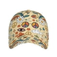 thumbnail image 2 of Haiem Mushrooms And Rainbows Peace Baseball Cap Dad Hat Cotton Soft Adjustable Fashion Hats for Men Women Unisex Style Headwear, 2 of 9
