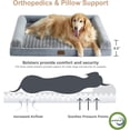 thumbnail image 3 of Dog Beds for Large Dogs  Orthopedic Dog Bed for Medium Large Dogs Big  Couch Pet Bed with Removable Washable Cover, 3 of 9