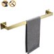 thumbnail image 4 of Juego de 4 piezas de baño de acero inoxidable con acabado en oro cepillado para baño, cocina y juegos de herrajes para baño, 4 of 5