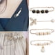 thumbnail image 1 of Fiudx Juego de Broches de Perlas, Elegante Ajustador de Cintura, Fácil Cambio de Talla para Pantalones, Sin Herramientas, Botón de Ajuste Instantáneo, Ajustable para Cintura Ajustada o Suelta, Juego, 1 of 6