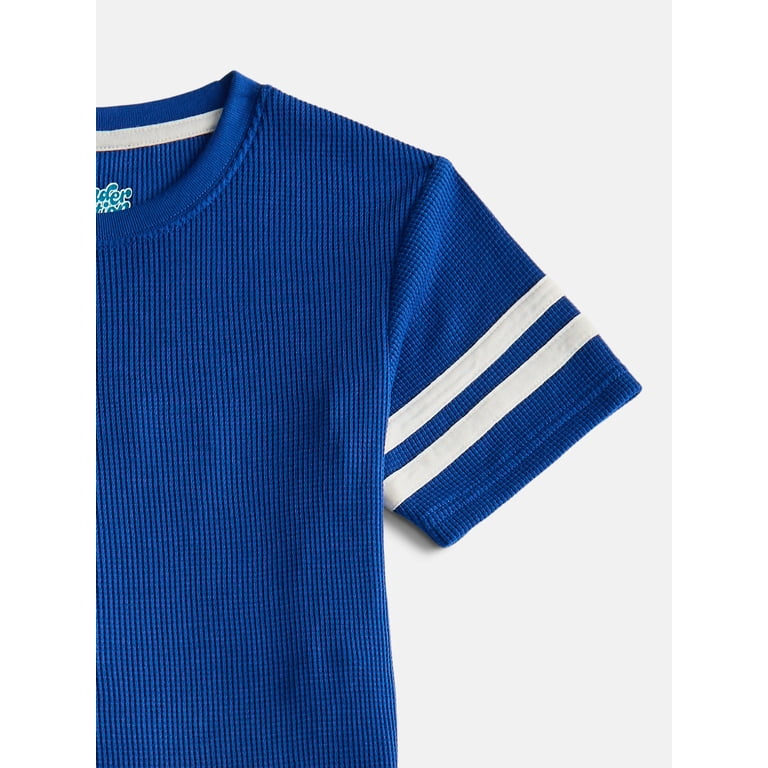 Wonder Nation Boys Waffle Knit Pajama Set photo 2