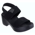 thumbnail image 3 of Sandalia Skechers CALI DAY Doble Banda Tejida Negra, 3 of 3