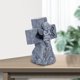 thumbnail image 5 of Estatua de resina cruzada Baoblaze Ángel Patio Trasero 9.5x6x11cm Gris, 5 of 8