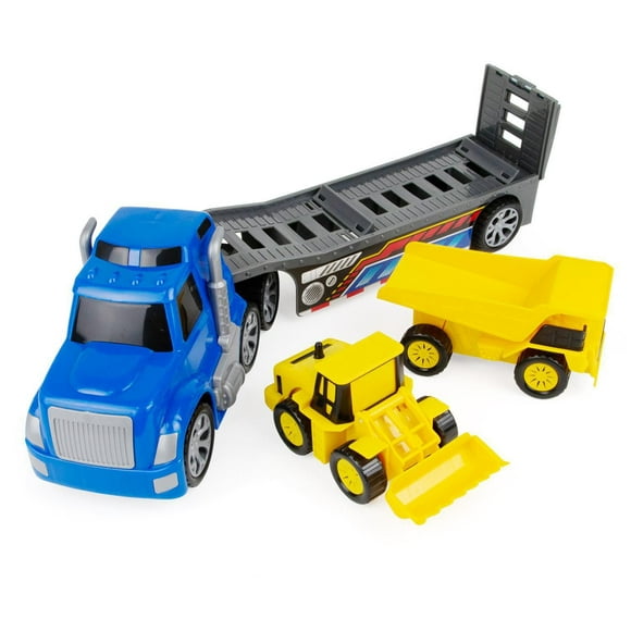 Kid Connection Big Rig Hauler Construction Set