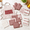 Maroon, variant on 20-Piece Maroon Cotton Kitchen Linen Set with Towels, Dishcloths, Scrubbers, Pot Holders, Oven Mitts and Apron