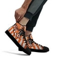 thumbnail image 3 of Multiple Sclerosis Awareness High Top Canvas Shoes Sneakers Black Size 11.5, 3 of 5