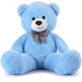 thumbnail image 1 of Oso de peluche Morismos de peluche gigante azul de 120 cm para novia, 1 of 6