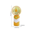 thumbnail image 2 of Ohufall Quiet Portable Rechargeable Handheld Fan Mini Cooling Fan For Student Dorm Home Outdoor And Gift, 2 of 6