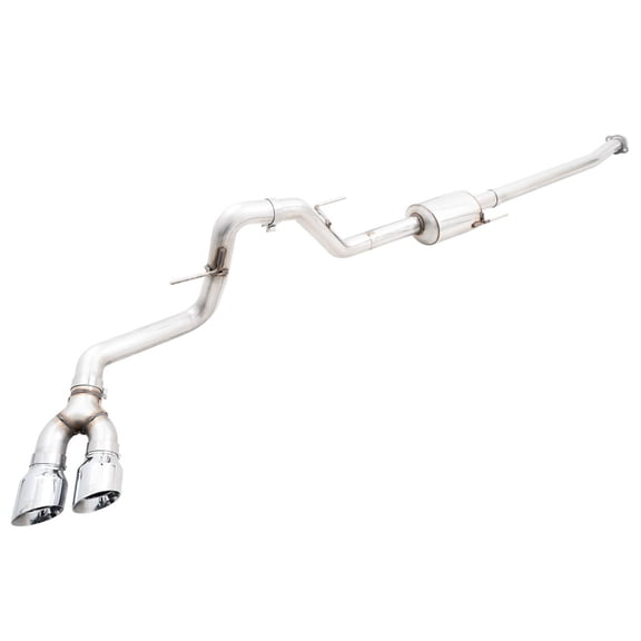 AWE Tuning 301522067 4.5 in. Dual Side Exit Chrome Cat-Back Exhaust System for Ford F150