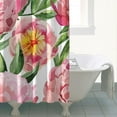 thumbnail image 5 of Waterproof Pioneer Shower Curtain 72x84 Inch Polyester Unique Cute Floral Shower Curtain for Bathroom Hotel Home Decor with 12 Plastic Hooks, 5 of 5