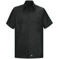 thumbnail image 2 of Red Kap Men's Short Sleeve Solid Ripstop Shirt, 2 of 4