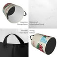 thumbnail image 4 of Fotbe Merry Christmas 1 Laundry Basket with Handles, Waterproof Large Laundry Hamper, Wash Bag for Corner Dorm, Rolling Laundry Basket with Handles-Medium, 4 of 8