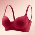 thumbnail image 2 of Push Up Bras for Women Padded Add 2 Cups Plunge Low Cut Bombshell Seamless Bra Support, 2 of 7