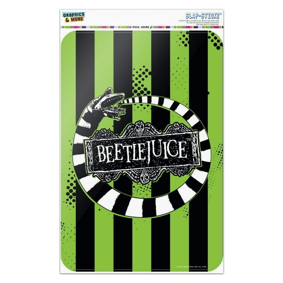 Beetlejuice Beetle Worm Home Business Office Sign