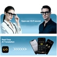 thumbnail image 3 of AI Smart Glasses With Camera and Audio,1080P Video Recording Sunglasses,Real Time Translation,Voice Assistant，8MP HD Camera Glasses for Men Women, 3 of 9