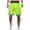 Fluorescent Green-O9, variant on Men's Athletic Running Shorts Quick Dry Elastic Waist Shorts Basketball Workout Gym Hiking Shorts with Pockets Drawstring Shorts,Red L