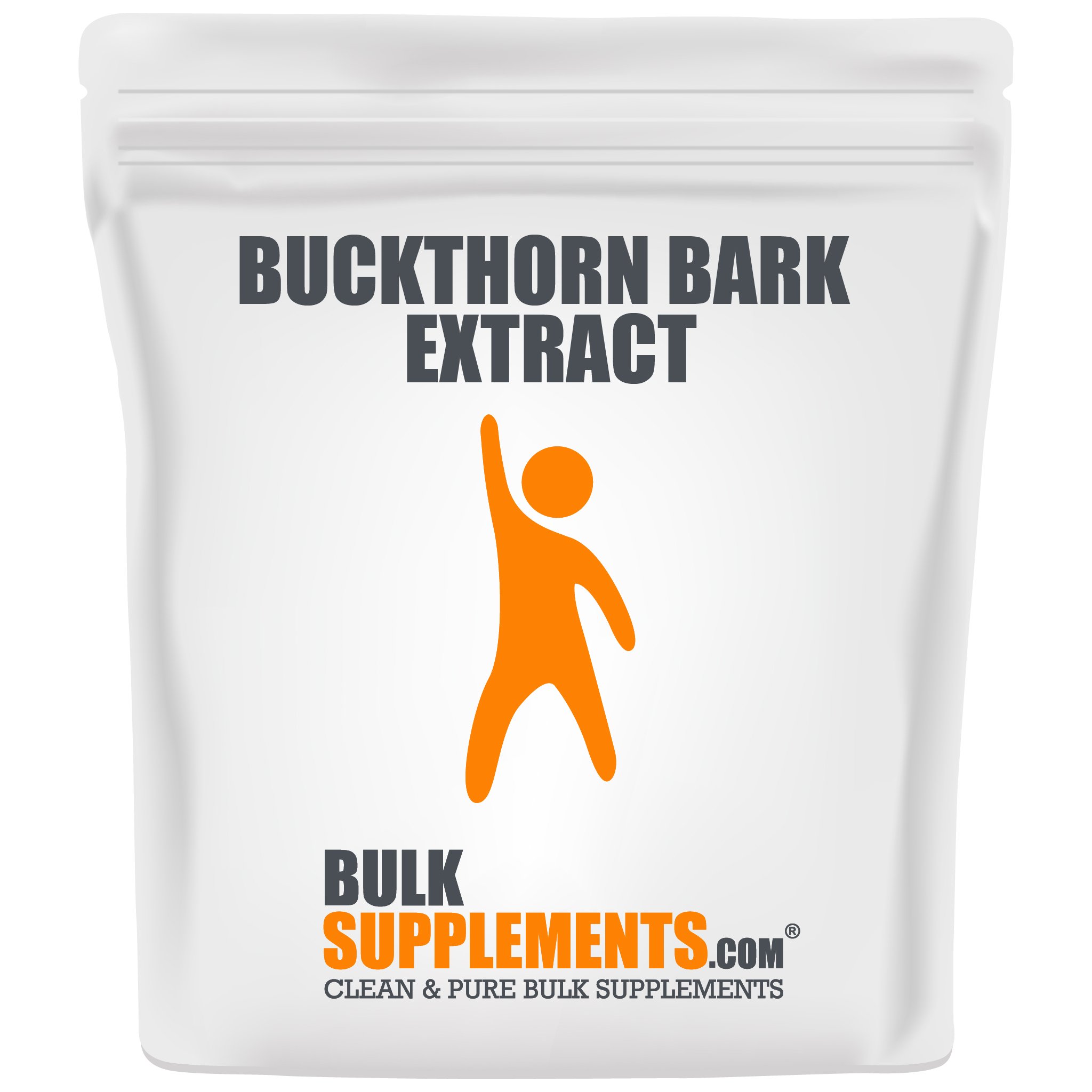 BulkSupplements.com Buckthorn Bark Extract - Superfood Powder - Sea Buckthorn - Omega 7 Supplement - Radiant Beauty Hair Vitamins (250 Grams)