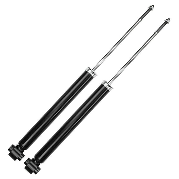 Detroit Axle - 2pc Rear Shock Absorbers for 06-11 Hyundai Accent Kia Rio Rio5, 2 Shock Absorbers Assembly Set 2006 2007 2008 2009 2010 2011 Replacement