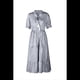 thumbnail image 1 of Vestido de Rayas Negro Talla S, 1 of 4