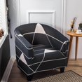 thumbnail image 3 of pitrice Club Chair Slipcover Polyester Non-Slip stretch elastic sofa Anti-Skid Elastic chair slipcovers sofa Arm Chair Cover pattern 6, 3 of 9