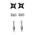 thumbnail image 6 of Naruto Shippuden Character And Icons 6 Pack Costume Jewelry Stud Earrings Set, 6 of 6