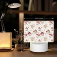 thumbnail image 6 of Haiem Floral Mushroom Pattern Acrylic Night Light Gift with 3 Color ModesTouch-Sensitive LED Lamp Perfect Gift for Mother's Day, Birthday, or Christmas, 6 of 9