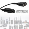 thumbnail image 4 of A58 K head 2Pin Walkie Talkie Audio Cable Adapter for Baofeng BF 9700 A 58 UV XR, 4 of 8