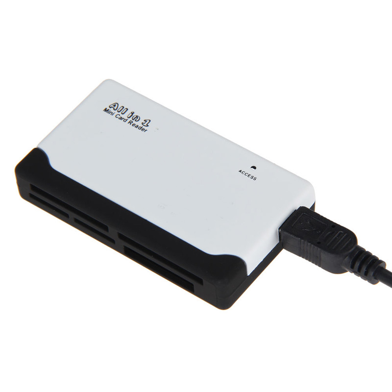 axGear USB External Card Reader For Compact Flash CF Micro Mini SD SDHC MMS M2 XD MS MMS
