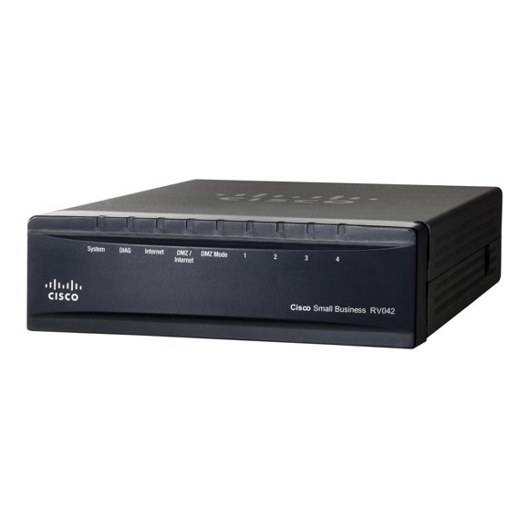 Cisco Small Business RV042 - Router 4-port switch - WAN ports: 2