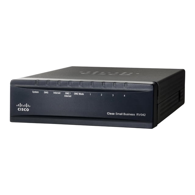 Cisco Small Business RV042 - Router 4-port switch - WAN ports: 2