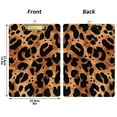 thumbnail image 5 of FORMRS Acrylic Clipboard with Low Profile Clip Standard A4 Letter Size, 12.5" x 9", Leopard Pattern, 5 of 8